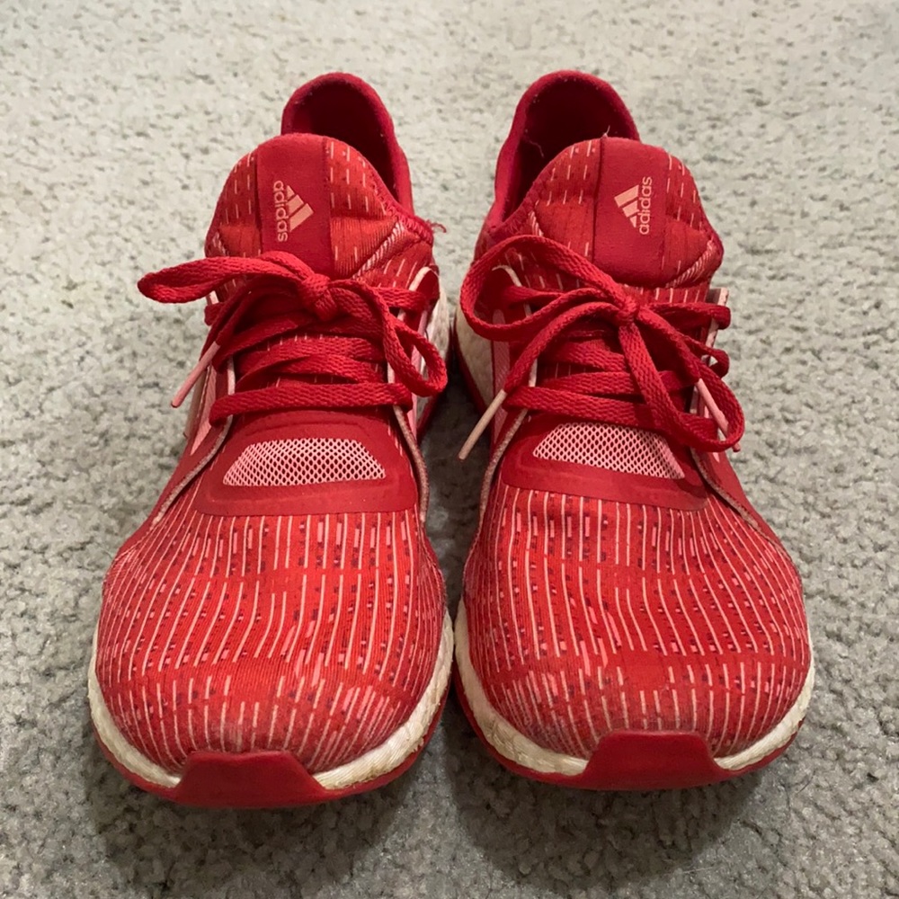 Red/pink Women’s ADIDAS pure boost x 10